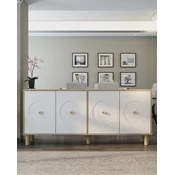 HANAH HOME Komoda Deren KX180 Bohem Sapphire Oak White