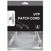 Gembird PP6U-CU-0.5M Mrezni kabl, CAT6 BAKARNI UTP Patch cord 0.5m grey