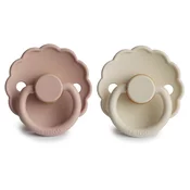Frigg tolažilna duda - lateks Daisy 6-18 m blush/cream