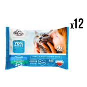 Frendi Vlažna hrana za macke, Bakalar i pastrmka, 4x100g, 12 komada