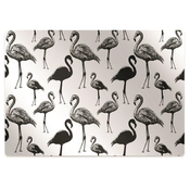 Decormat Podloga za stol Retro style of flamingo 120x90 cm 2 cm