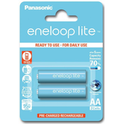 Panasonic bateriji eneloop Lite AA, 2 kosa