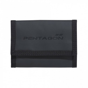 Pentagon stater 2.0 Stealth denarnica z Velcro zapiranjem, črna