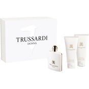 Trussardi Donna 2011 Darceková sada, parfémovaná voda 100ml + telové mlieko 200ml +sprchový gél 200ml