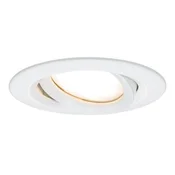 Paulmann LED-žaromet Nova Plus Coin, okrogel, bel, 2.700 K, IP65 - Hodnik - Sodobni - bela mat barva - Kovina