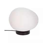 Stona lampa STONES 1xE27/40W/230V crna