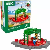 BRIO Okretnica lokomotive sa kontrolnim mostom