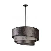 Duolla - Luster na sajli TRIO 1xE27/40W/230V precnik 45 cm siva