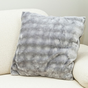 Dekordom dekorativna jastucnica soft wave 45x45 - grey ( 024931 )