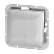 Ugradeni gumb zvona Pearl, 10A, 250V, WP-6/7P, srebrni