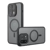 Hibridni ovitek PureFrost MagSafe za OnePlus 15 - black