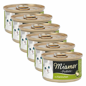 Miamor Pastete pašteta s kuncem 6 x 85 g