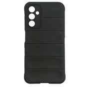 MaxMobile maska za Samsung Galaxy S23 FE HARD PROTECTION WAVES: crna