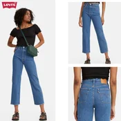 Levis Ribcage Straight Traper