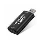 FAST ASIA Adapter Capture HDMI na USB 3.04K 60 Hz m/z crni