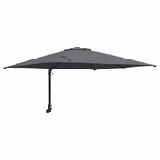 Vidaxl Vrtni dežnik Antracit 248,5 x 247,5 x 160 cm Poliester in jeklo