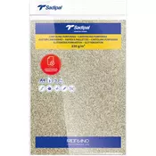 Papir glitter A4 330g pk3 Sadipal Fabriano S0020302 zlatni
