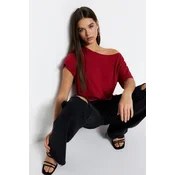 Trendyol Milla Ženska majica TWOSS20TS0140, Crvena