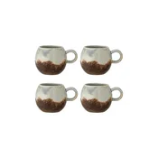 Komplet skodelic Bloomingville Paula 275 ml 4-pack