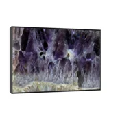 Canvas Slika na platnu Ametist, Sa ramom, 50 x 75 cm, Crni