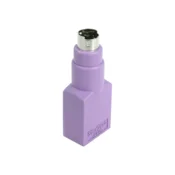 StarTech.com GC46FMKEY adapter za promjenu tipa prikljucka kabela PS/2 USB A Ljubicasto