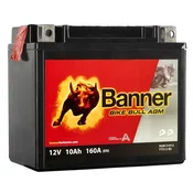 BANNER gel baterija Bike Bull Gel YTX12-BS (12V, 10Ah, 160A)