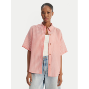 Roxy Košulja Beachy Nostalgia ERJWT03738 Ružicasta Relaxed Fit