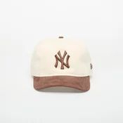 Čepica New Era 9FIFTY Aframe MLB Suede Visor New York Yankees Beige M-L
