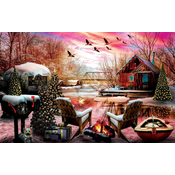 Sunsout - Puzzle Počitniško kampiranje - 550 kosov