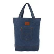 LEVIS  Nakupovalna torba moder denim