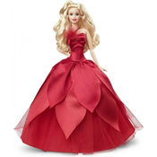 Mattel Barbie božićna lutka plavuša