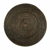 Rjav pogrinjek iz ratana Tiseco Home Studio, o 36 cm
