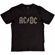 AC/DC Majica Logo Hi-Build Unisex Black XL