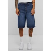 Mens 90s Heavy Denim Shorts Blue