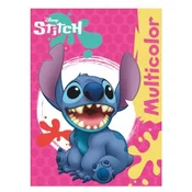 Luna: Disney Stitch pobarvanka A4, 32 strani