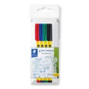 Komplet linijskih papirjev, 0,6 mm, STAEDTLER Noris® 307, 4 različne barve, 4 kosi