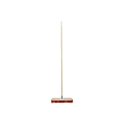 Ostatní Metla EURO tools 139731 Road broom, 400 x 60 mm, with 160 cm handle, 8 cm pile, red