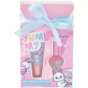Martinelia Yummy Nail Polish & Lip Gloss darilni set (za otroke)