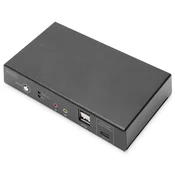 DIGITUS Tip C KVM 2 portni switch sa mrežnim pristupom