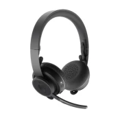 Logitech Zone Plus Bežicne slušalice, Sa mikrofonom, Crne