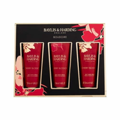 Baylis & Harding Boudoire Cherry Blossom Set krema za roke Boudoire Cherry Blossom Silky Hand Cream 3 x 50 ml za ženske