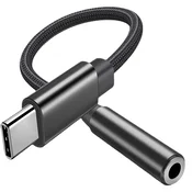INF Adapter za slušalke Type-C na 3,5 mm - Visokokakovosten zvok, (5000072098)