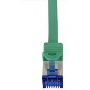 LOGILINK Priključni kabel Ultraflex\, Cat.6A\, S / FTP\, zelen\, 7\,5 m LogiLink C6A085S RJ45  CAT 6a S/FTP 7.50 m zelena  1 kos, (20416220)