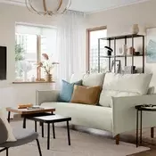 MANNARP Sofa trosed, Gunnared bež
