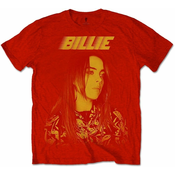 Billie Eilish Unisex majica Racer Logo Jumbo Red M
