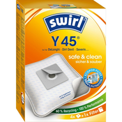 SWIRL Melitta SDA vrečka za prah za druge znamke Y 45 EcoPor VE4, (21275888)