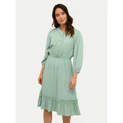 Kaffe Poletna obleka Freya 10507544 Zelena Regular Fit