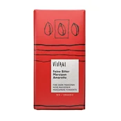 VIVANI Cokolada tamna marzipan & amareta BIO 100g