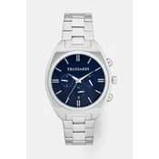 Sat Trussardi METROPOLITAN za muškarce, boja: srebrna, R2453159010
