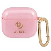 Guess Ovitek Guess Glitter Collection za AirPods 3, roza/roza